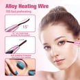thumbnail image 4 of Heated Eyelash Curler,3 Temperature Modes Quick Preheating Heat Lash, 4 of 4