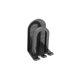 thumbnail image 5 of Soporte de pared para cepillo de dientes eléctrico de aluminio sin taladro enjuague bucal con ranura en forma de U Negro Gloria Porta cepillo de dientes, 5 of 9