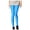 Sky Blue, variant on Fiaer Womens Fluorescent Colors Leggings Stretched Sports Tights Workout Leggings Pants Slim Fit High Waisted Trousers Yellow One Size
