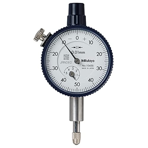 MITUTOYO 1044SB Dial Indicator, .01, 5mm, 8mm, FB