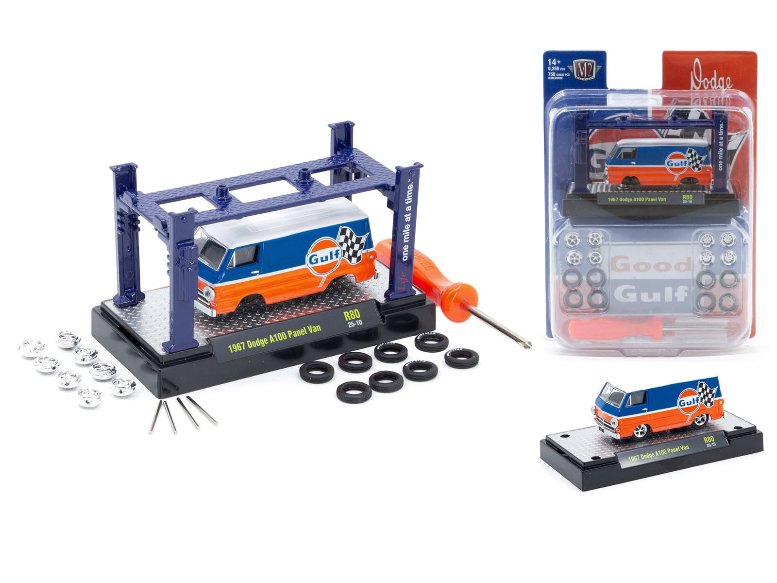 Model Kit 3 piece Car Set Release 80 Limited Edition to 9600 pieces Worldwide 1/64 Diecast Model Car by M2 Machines