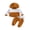 Caramel, variant on Bagilaanoe 2Pcs Toddler Baby Boy Long Pants Set Contrast Color Print Long Sleeve Hoodie Pullover Tops + Sweatpants 6M 12M 18M 24M 3T Kids Fall Casual Sweatsuit