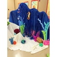 thumbnail image 4 of Foil Fringe Curtains Metallic Tinsel Shimmer Curtain Party Backdrop Decorations,, 4 of 4