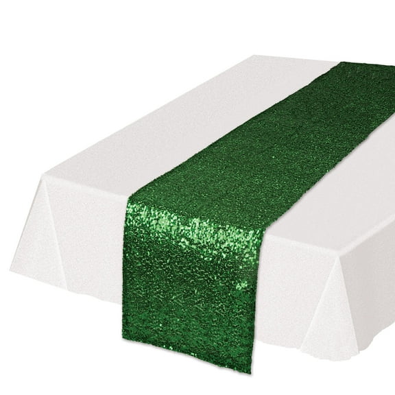 Sequined Table Runner, 11.25" x 6' 3", (1/Pkg)