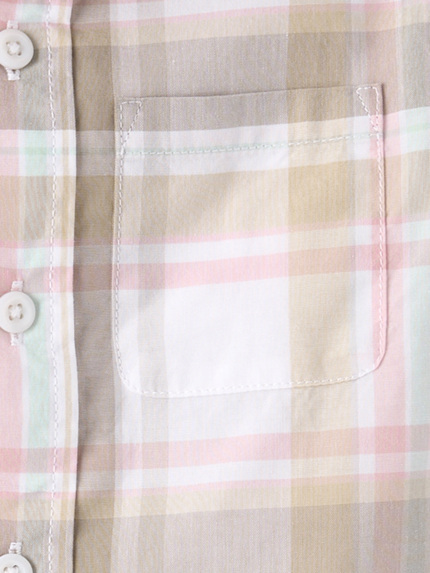 The Children's Place Baby & Toddler Boys Short Sleeve Poplin Button Up Shirt, Sizes 6M-5T