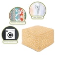 thumbnail image 3 of Majestic Home Orange Aruba Large Ottoman, 3 of 5