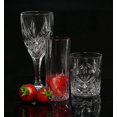 thumbnail image 6 of Set of 6 Bezrat Lead-Free Crystal Double Old-Fashioned Highball Water Glasses Heavy Base Bar Ware Glasses Set 8 Ounces Drinking Glasses, 6 of 6