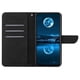 thumbnail image 2 of For Samsung Galaxy A56 Case Skin-Touch Lines PU Leather Flip Phone Cover - Black, 2 of 5