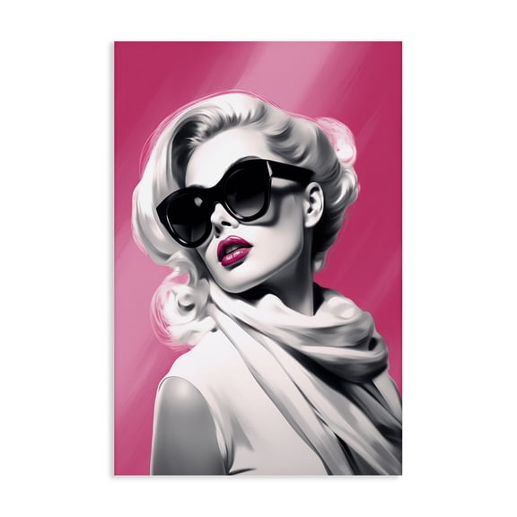 Stupell Industries Art Deco Vintage Retro Chic Portrait Canvas Art, 16 x 24, by Andrea Haase
