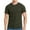 Green, variant on HaoXianJian Mens T Shirt with Button - Short Sleeve Crew Neck Soft Fitted Tees Fresh Classic Basic Esstional Casual Tshirts