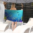 thumbnail image 3 of Printing Beach Towel Digital Printing Shawl Portable Quick Dry Bath Towel, 3 of 7