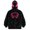 Hot Pink, variant on Mens Hoodies Unisex Novelty Superhero Mask Hoodie Full Zip Up Face Cover Sweatshirt Casual Fleece Costume