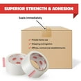 thumbnail image 5 of Simply Cool Packing Tape 18 Rolls, Clear Heavy Duty Shipping & Packaging Tape for Boxes, Moving, Mailing & Storage – Strong, 1.88” Wide x 60 Yards Per Roll, 1080 Yards Total, 5 of 7