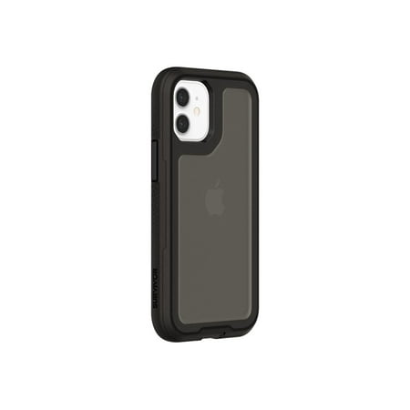 Survivor - Extreme Hard shell Case for Apple iPhone 12 mini - Asphalt Black