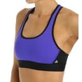 thumbnail image 2 of Calvin Klein Women's Flex Motion Racerback Sports Bra, Indigo \ Black,M - US, 2 of 4
