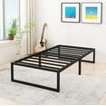 thumbnail image 5 of Lutown-Teen 16 inch Twin XL Bed Frames Heavy Duty Sturdy Metal Platform Bed Frame No Box Spring Needed, Noise Free, Easy Assembly, Black, 5 of 6