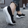 thumbnail image 5 of GLYGML Women's Knit Mary Jane Sneakers Lightweight Breathable Walking Shoes with Non-Slip Sole for Casual Daily Wear, 5 of 5