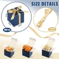 thumbnail image 2 of Favor Boxes Jutom, 100 unidades, tamaño pequeño, extra pequeño, color azul marino, 2 of 7