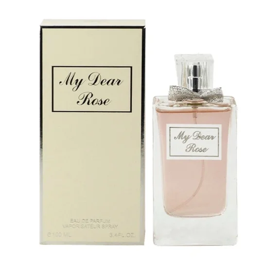 My Dear Rose Eau de Parfum Spray for Women, 3.4 fl oz by EBC Collection