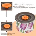 thumbnail image 4 of Tulip Flower Floral Watercolor Airtight Coffee Bean Canister 17oz Food Storage Containers with Lids For Gournd, Tea, Sugar, Flour, Rice, Cereal, Candy Cookie Jar, 4 of 8