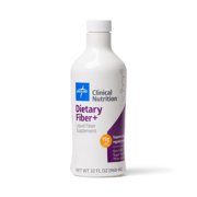 Medline Dietary Fiber+ Liquid Supplement, Vanilla Crème, 32 oz, Bottle, 1 Count