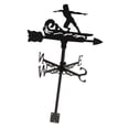 thumbnail image 1 of DOLITY Roof Fence Mount Weather Vane, for Patio Outdoor Farm Scene , Surf Surf, 1 of 9