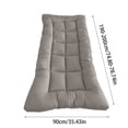 thumbnail image 3 of A Class Fiber Mattress Student Bed Washing Sanding Thickened Soft Mattress Padded Mattress, 3 of 6