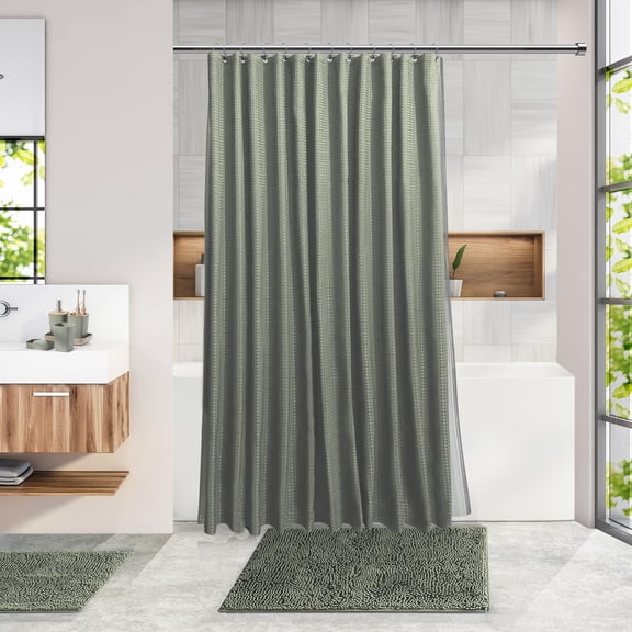 Bathroom Accessories Set - Light Sage Green - 22PC