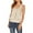 Beige, variant on Dellytop Women V-Neck Sleeveless Tunic Knit Tank Top