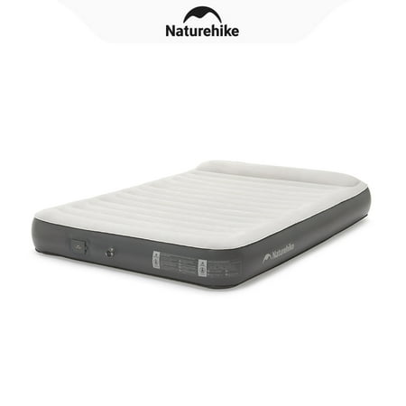 Naturehike, Air Bed, Luxury Built-in Air Pump with Pillow Inflatable Bed, Lengthened Quick Slef-Inflation/Deflation Airbed, Annular gas column structure Air Mattress, For Home/Guest/Camping /Travel