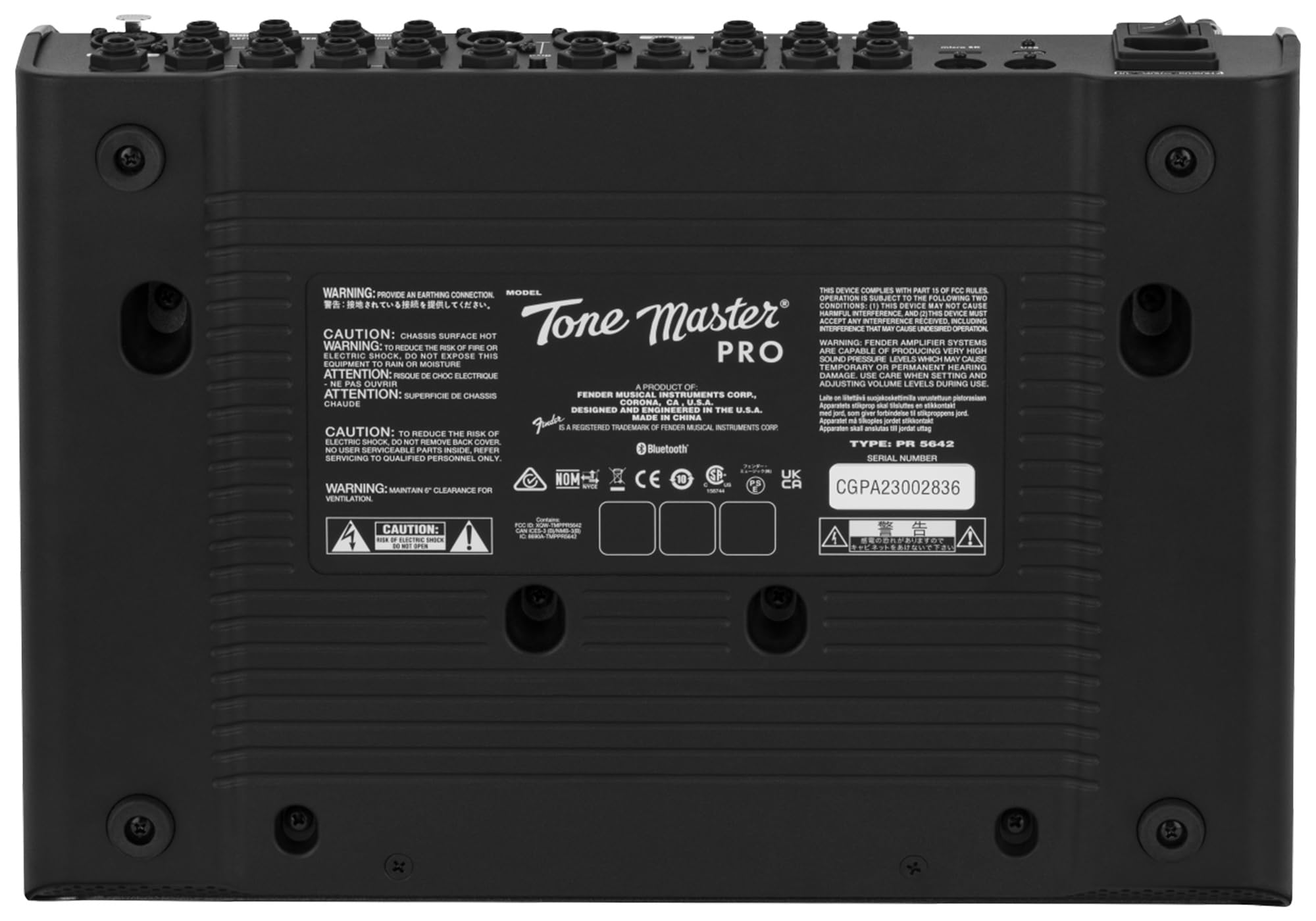 Fender Tone Master Pro Multi-Effects Guitar Workstation Bundle with 10ft Guitar Cable and 24-Pack Fender Picks