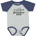 thumbnail image 3 of Inktastic Let the Adventure Begin with Camping Tent and Mountains Boys or Girls Baby Bodysuit, 3 of 5