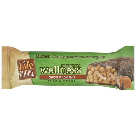 Life Choice Wellness Chocolate Caramel Nutrition Bar, 1.94 oz