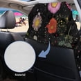 thumbnail image 5 of FOR U DESIGNS Mushroom Floral Print Car Seat Towel Cover Universal Fit Front Seat Protector Car Seat Cover Portable Sweat Towel with Sweat Absorption for Gym, Yoga, Swimming, Pets and Family Travel, 5 of 7