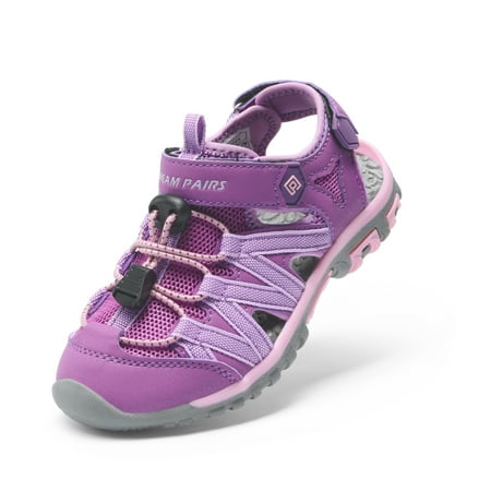 

DREAM PAIRS Boys Girls Closed-Toe Outdoor Summer Sandals (Toddler/Little Kid/Big Kid)