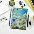 thumbnail image 7 of FMSHPON White Daisy Spring Flower Clipboard Hardboard Wood Nursing Clip Board and Pull for Standard A4 Letter 13x9 inches, 7 of 7