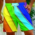 thumbnail image 2 of IROINNID Mens 7 Inch Quick Dry Printed Short Swim Trunks with Mesh Lining Swimwear Bathing, 2 of 9