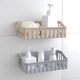 thumbnail image 4 of Estante De Almacenamiento Estante De Baño Sin Perforaciones Inodoro De Plástico Tocador De Baño Cesta De Almacenamiento Para Colgar En La Pared Estante Organizador De Cosméticos Speravity HA015367-00, 4 of 5