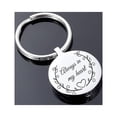 thumbnail image 3 of Circle Cremation Jewelry Urn Keychain for Ashes for Women Men Forever In My Heart-Cremation Urn Keyring Keepsake Ashes Memorial Jewelry for Loved One, 3 of 7
