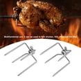 thumbnail image 3 of 2 Pcs Fourchette Multifonctionnelle en Acier Inoxydable pour Barbecue, 3 of 8