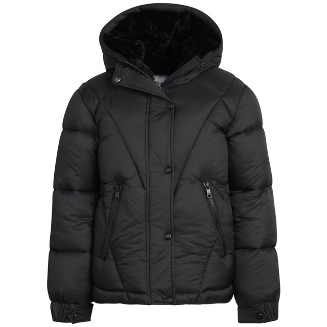 Abrigo de invierno acolchado con estampado de burbujas Steve Madden Heavyweight