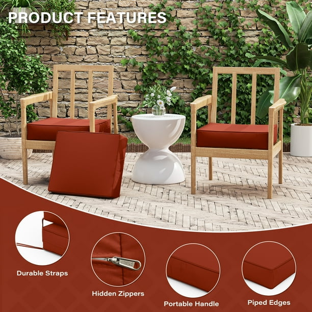Cushion Covers Outdoor Dining Chair Cushions With Ties Outdoor