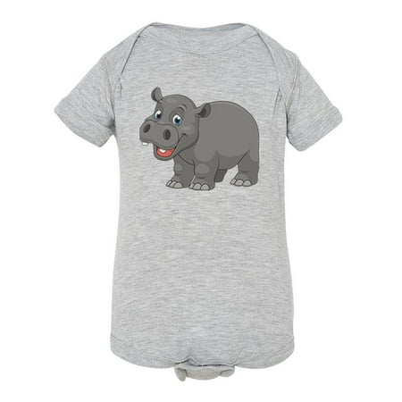 

Happy Hippo Bodysuit Infant -Image by Shutterstock 12 Months