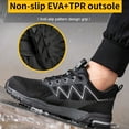 thumbnail image 4 of Safety Shoes Men'S Lightweight Air Cushion Work Shoes with Steel Toe Cap Anti-Shock Anti-Smashing Fashion Eu 37-46, 4 of 9