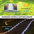 thumbnail image 3 of Luces solares para entrada AGPTEK, paquete de 20, impermeables (blancas), 3 of 7
