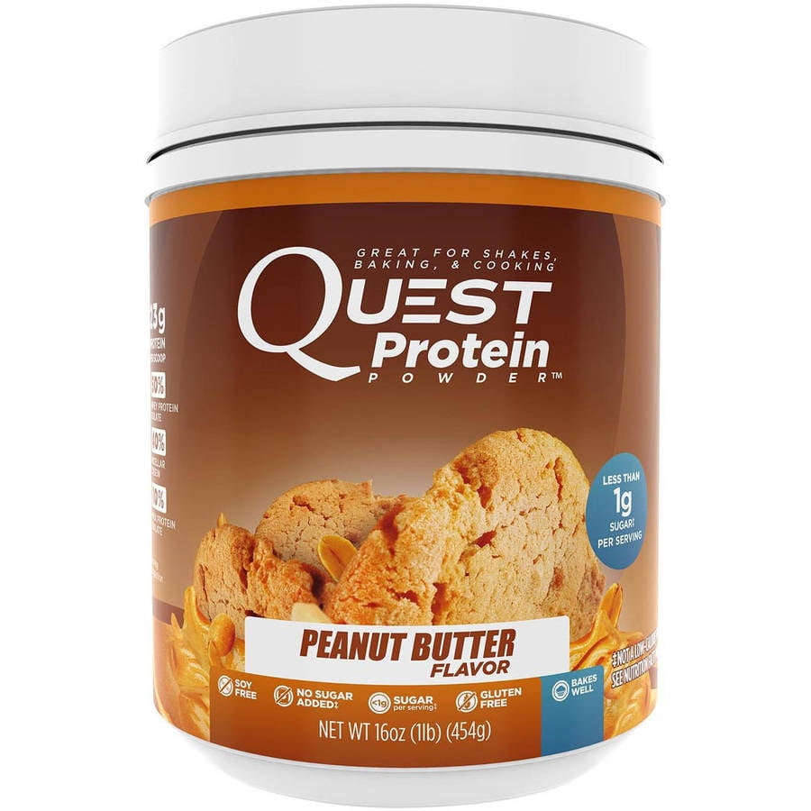 Quest Protein Powder, Peanut Butter, 22g Protein, 1 Lb ...