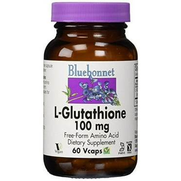Bluebonnet L-Glutathione 100 Mg, 60 Ct