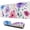 Multicolor, variant on Pastel Floral Art Print Large Mouse Pad, Keyboard & Mouse Desk Mat for Home Office, Laptop Work, Gaming & Desktop Decor, 31.5 x 11.8 in