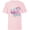 Soft Pink, variant on Star Wars Princess Leia Galaxy's Best Mom Ombre - Short Sleeve T-Shirt for Kids - Customized-White
