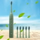 thumbnail image 5 of Cepillo de dientes eléctrico con 6 cabezales y 6 modos de limpieza | Resistente al agua IPX7 | Batería de 60 días de duración | Recargable por USB para adultos, 5 of 9